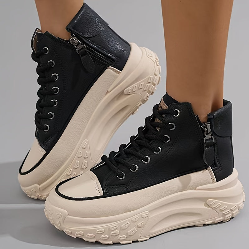 Casual Women's High Top Shoes for Everyday Wear - OutfitLondon