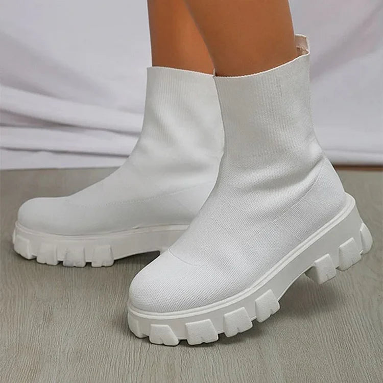 Cozy Cable Knit Ankle Boot Socks