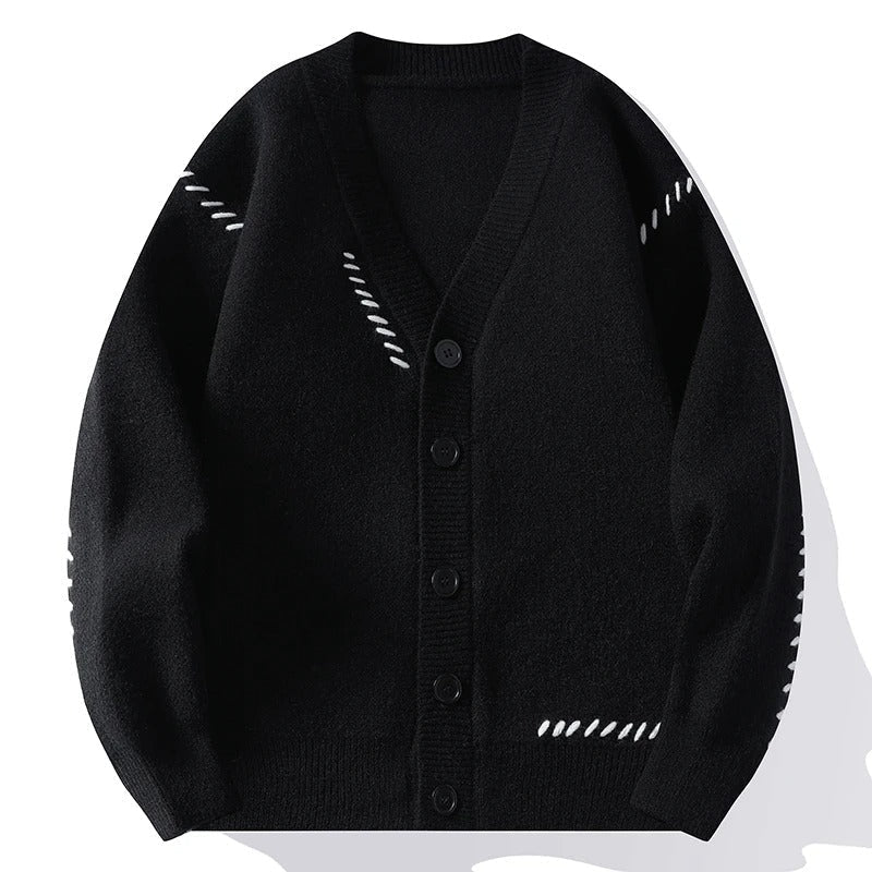 Cozy Textured Crew Neck Knit Sweater