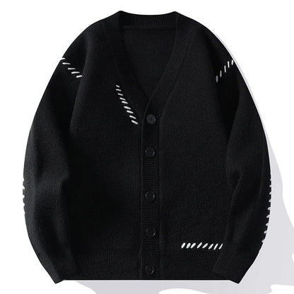 Cozy Textured Crew Neck Knit Sweater