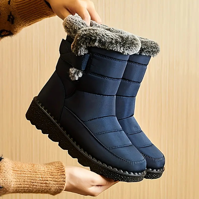 Cosy Thermal Water Resistant Winter Boots for Women - OutfitLondon