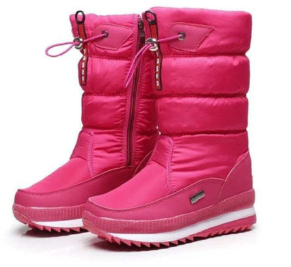 Orthopedic Women Boot Fur Lined Warm Waterproof NonSlip Fashion Snow Boots