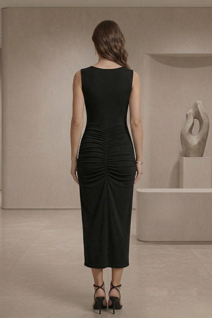 Women's Elegant Fitted Maxi Dress