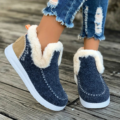 Cozy Warm Fleece Slippers – Comfortable Shoes