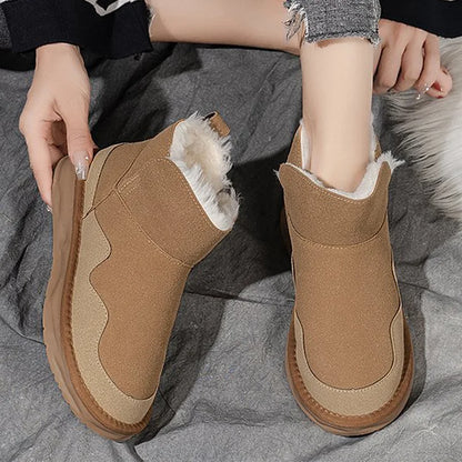 Warm Waterproof Mid Calf Winter Boots for Women
