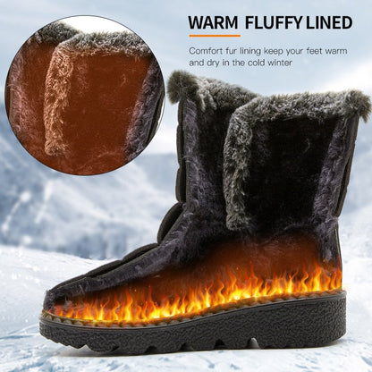 Orthopedic Women Boots Pain Relief Warm WaterProof High Top Boots