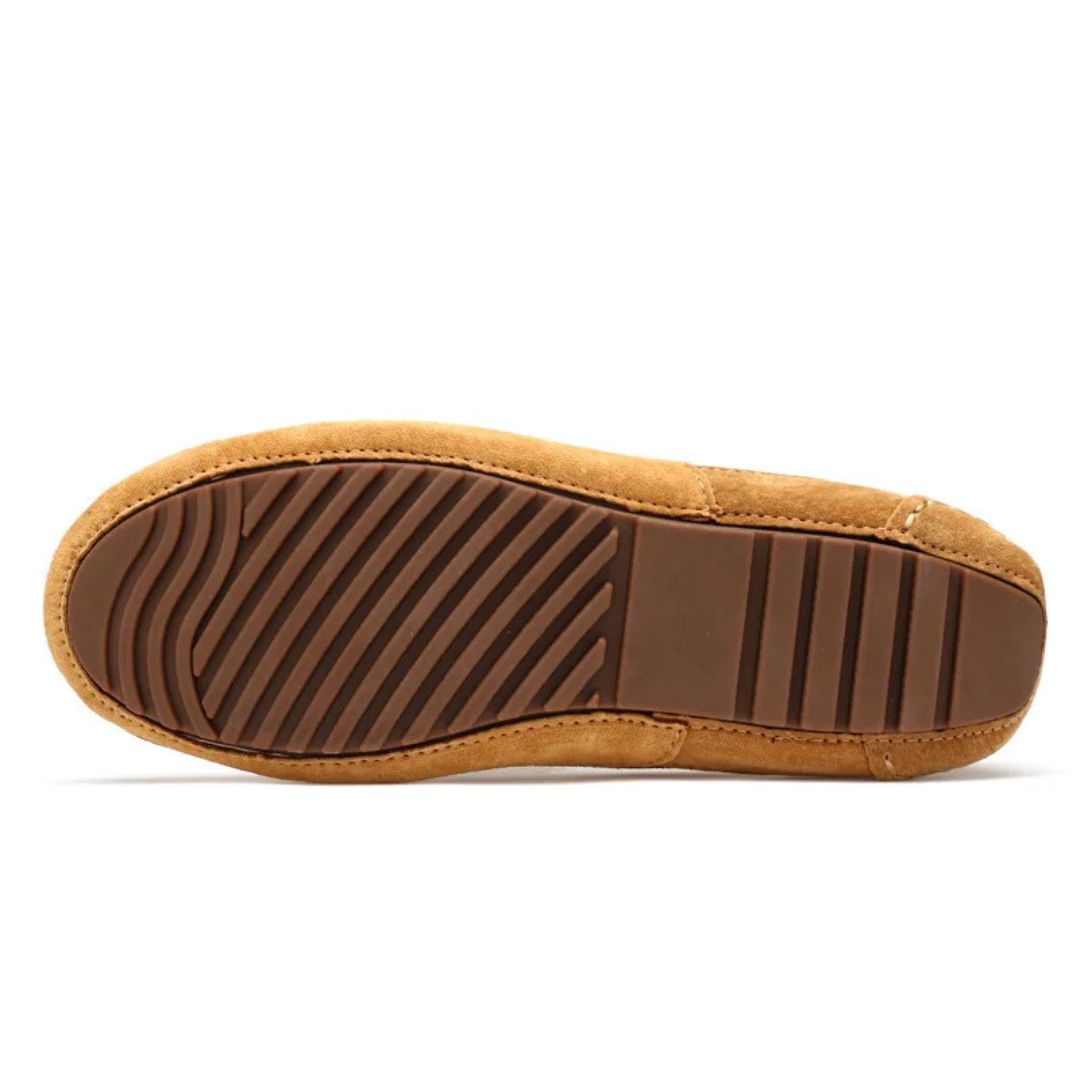 Suede Driving Orthopedic Loafers Men