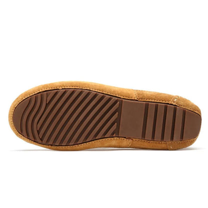 Suede Driving Orthopedic Loafers Men