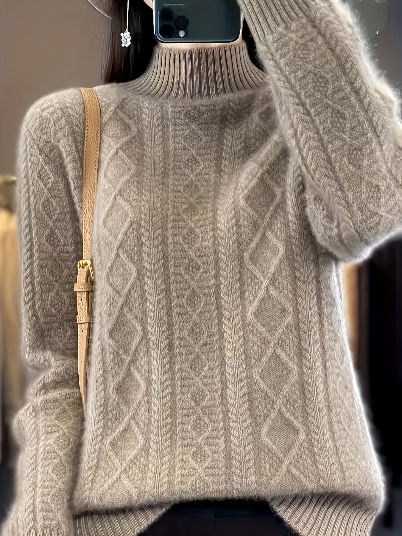 Cozy Female Classic Fit Long Sleeve Jumper