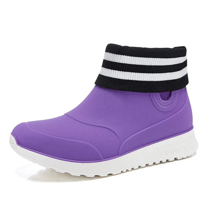 Easy Wear Rain Ankle Boots