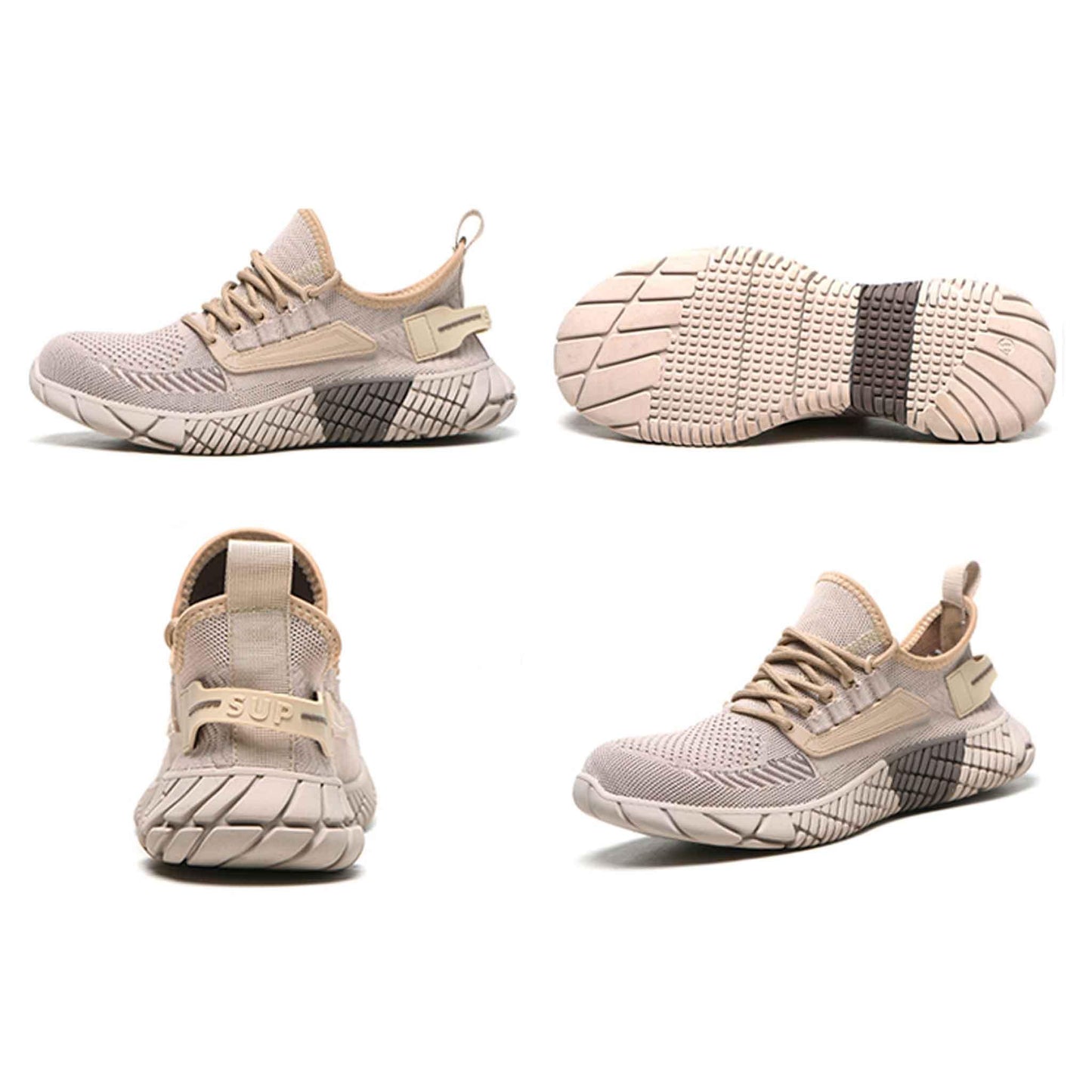 Women's Steel Toe Sneakers - Rubber Sole