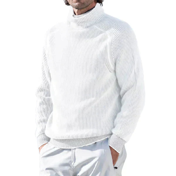 Classic Mens Crew Neck Pullover Sweater