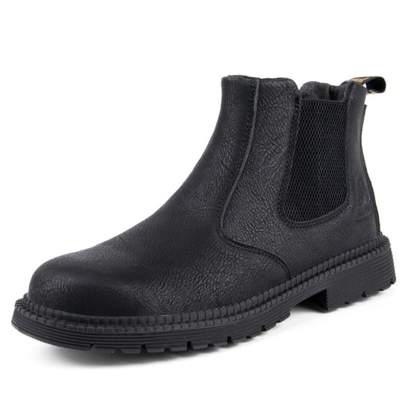 Men Winter Boots For Work Oil-proof Safety Orthopedic Shoes