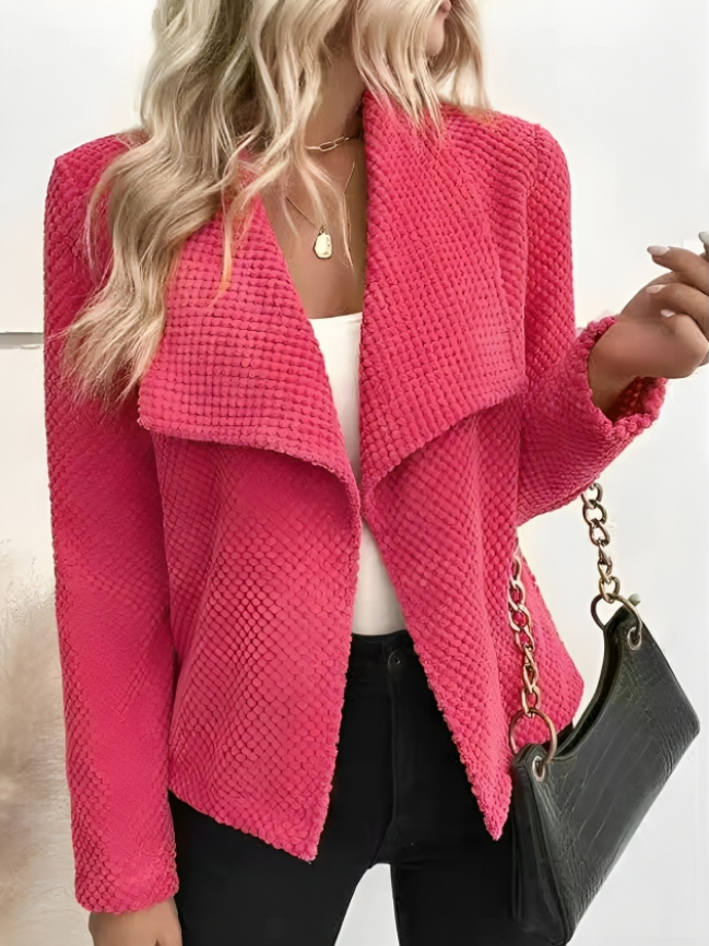 Timeless Ladies Open Cardigan Jacket - OutfitLondon