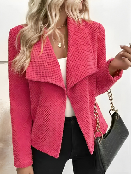 Timeless Ladies Open Cardigan Jacket - OutfitLondon