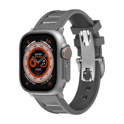 Vibrant Floral Buckle Apple Watch Band