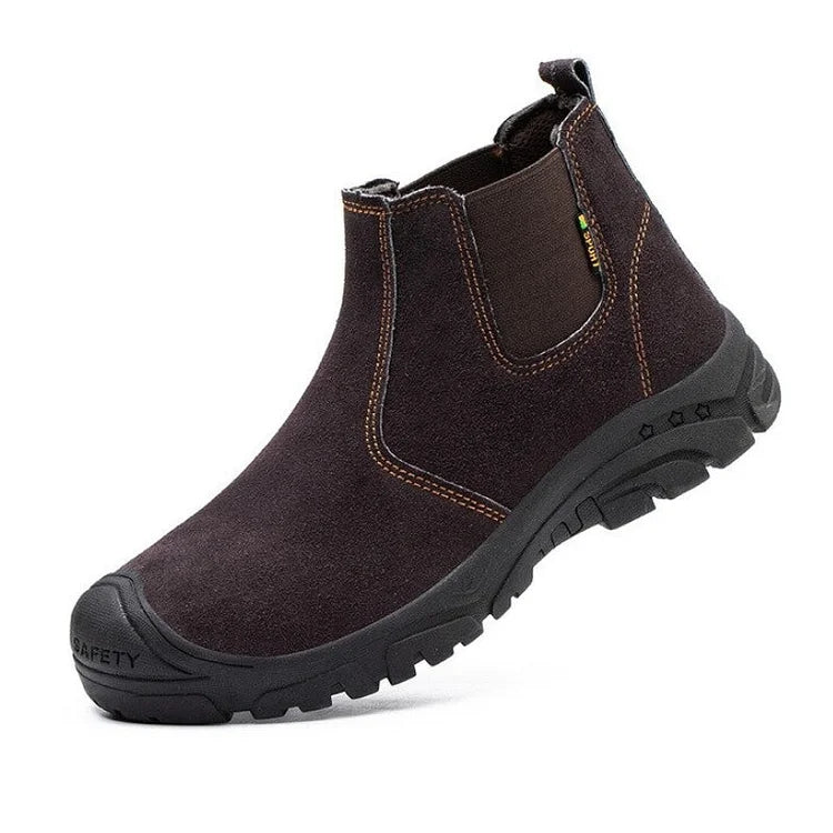 Tough Steel Toe Men's Work Boots - Strong and Lightweight