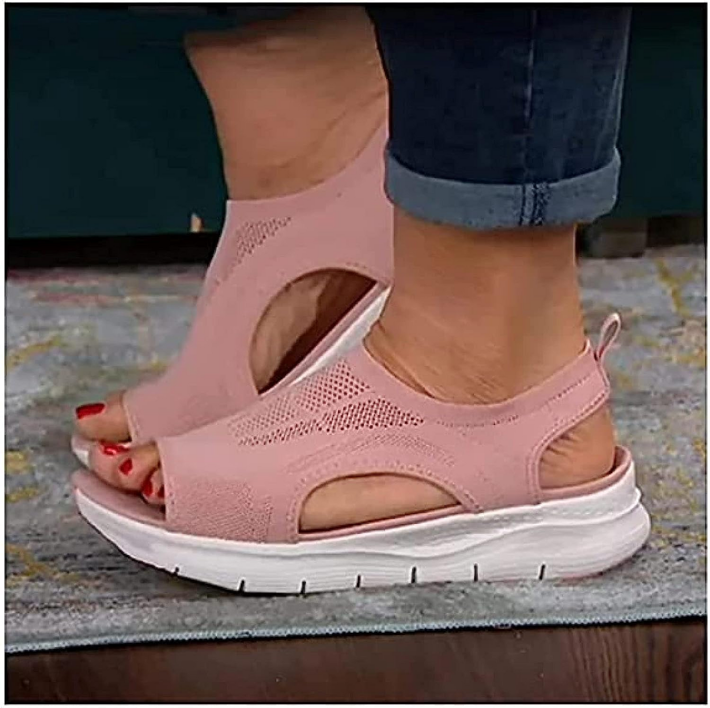 Washable Slingback Orthopedic Slide Sport Sandals