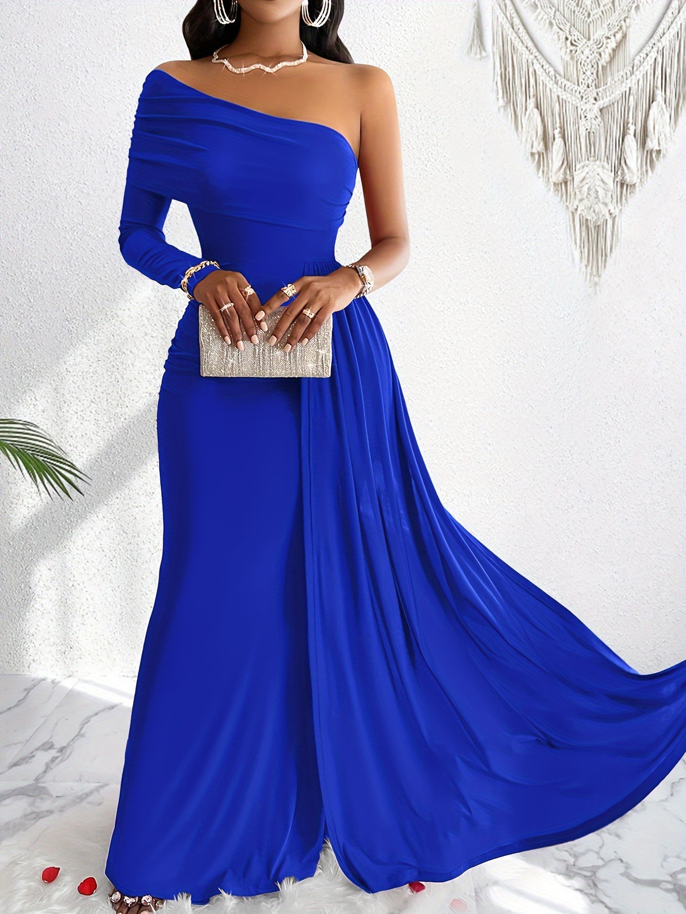 Elegant Women's Long Sleeveless Maxi Dress - OutfitLondon