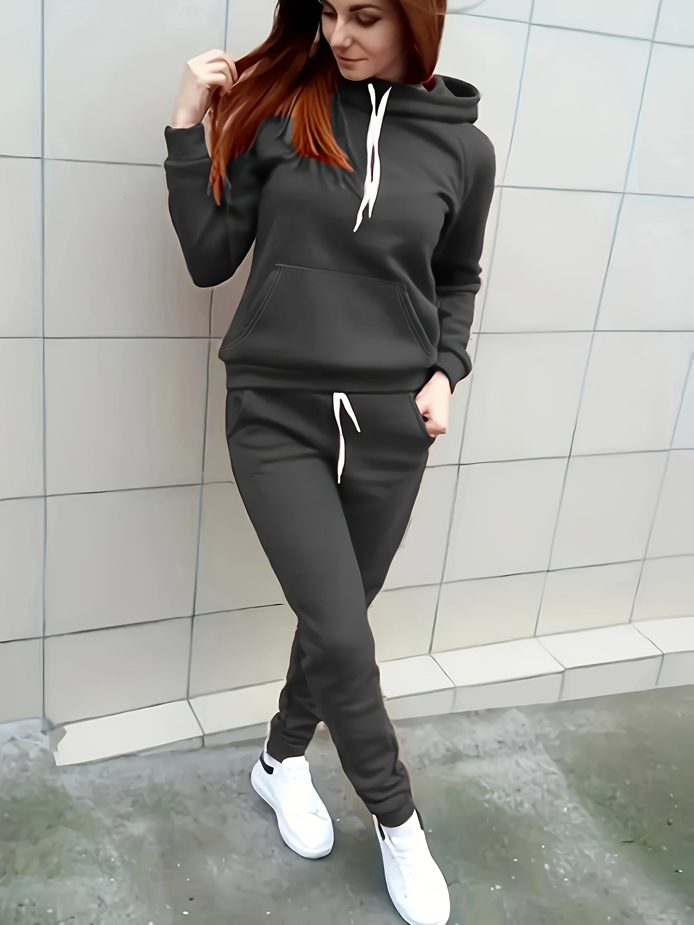 Cozy Women's Hoodie and Sweatpant Lounge Set