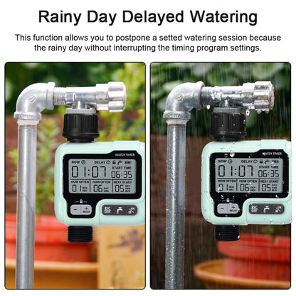 Intelligent Water Sprinkler Timer for Garden Hose