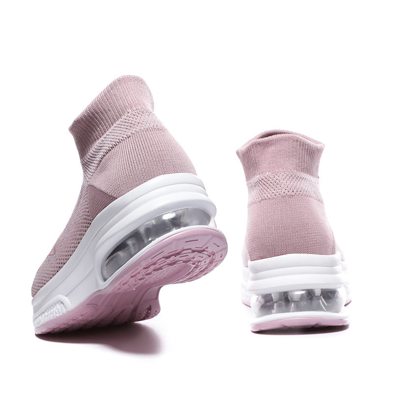 Woman's Orthopedic Knit Chunky Slip On Sneakers