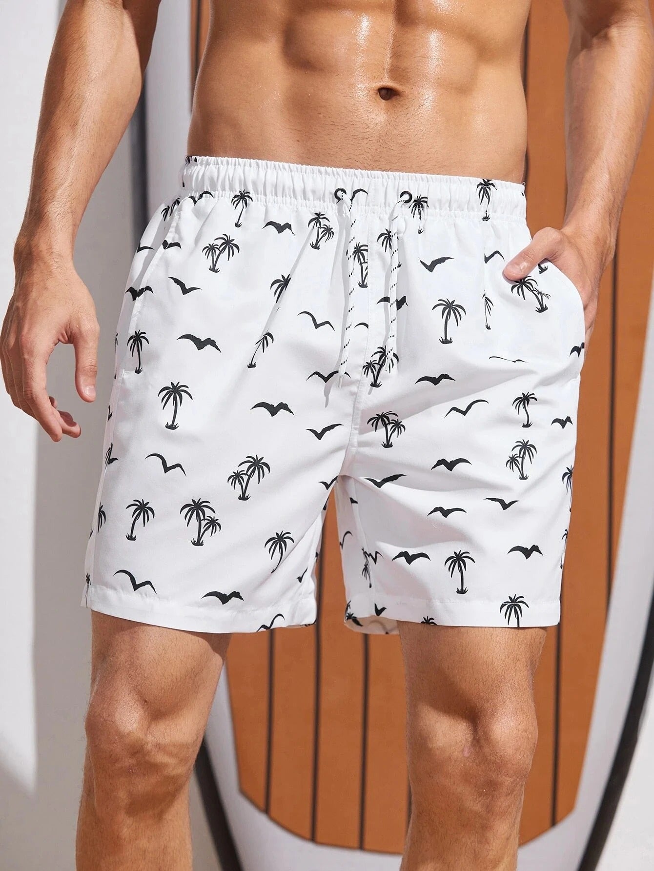 Summer Floral Board Shorts - OutfitLondon