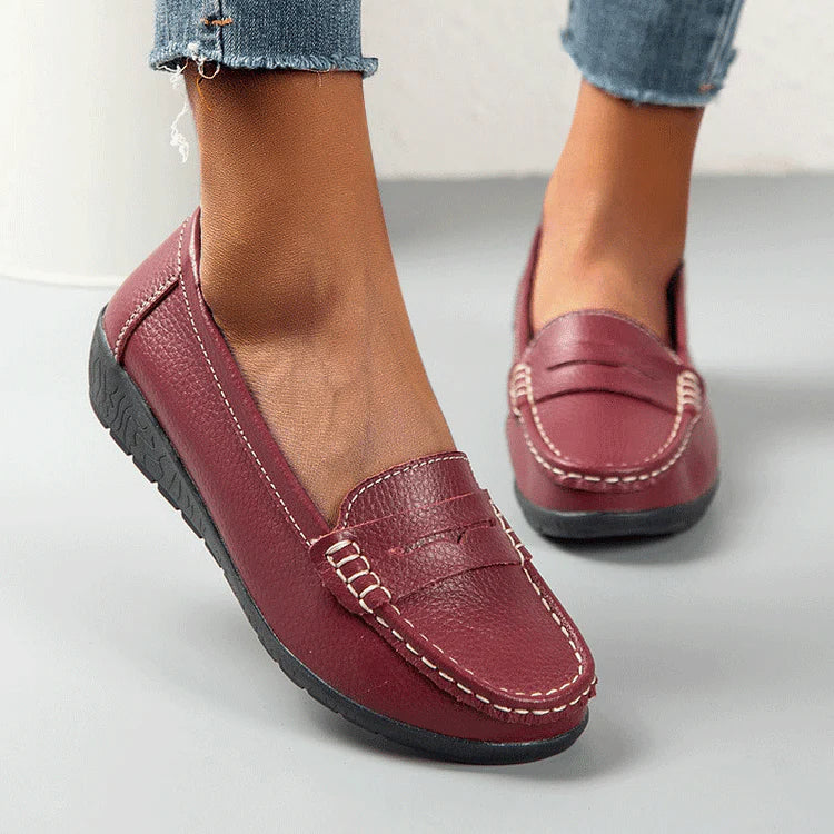 Comfortable Women's Slip On Flat Shoes