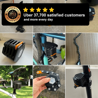 Foldable Premium Bicycle Lock
