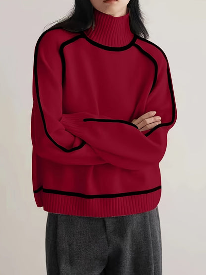 Warm Comfortable Long Sleeve Winter Sweater