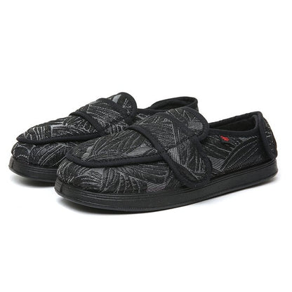 Plus Size Soft Casual Round Toe Breathable Flat Shoe  (Unisex)