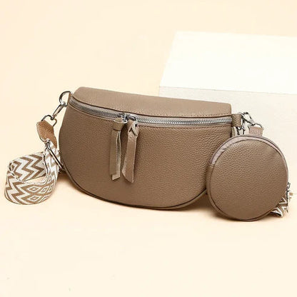Luxury Suede Handbags for Women in Dark Brown