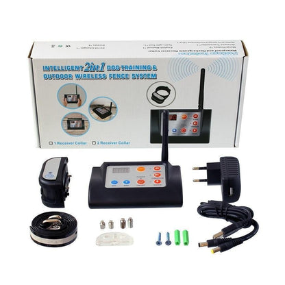 Invisible Dog Fence - Wireless Dog Fence With Collar - Waterproof Designed Wireless Dog Fence - Pet Training Device