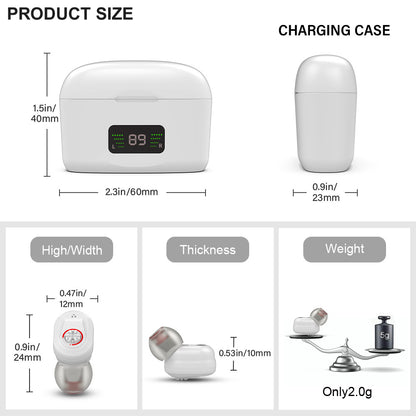 Rechargeable Digital Invisible Hearing Aids