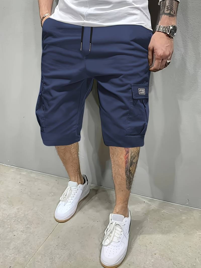Tropical Palm Leaf Beach Shorts