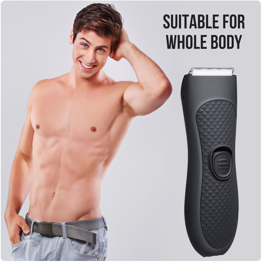 Balls Body Groin Pubic Hair Trimmer Mens Manscaper Shaver Groomer Waterproof