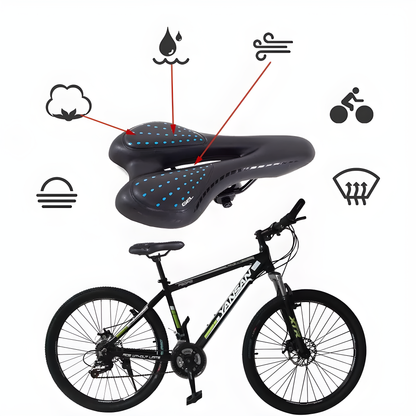 Ergonomic Bicycle Saddle