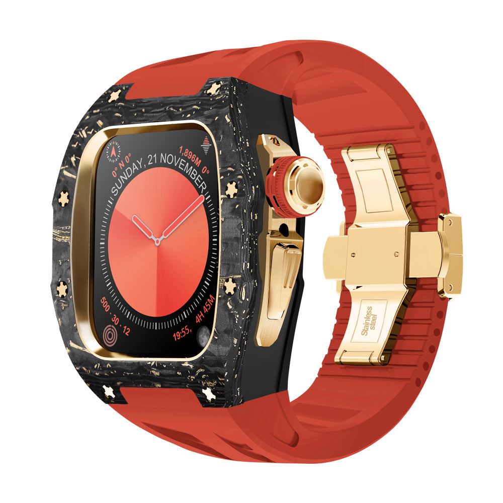 Luxury Apple Watch Carbon Case Upgrade Accessory
