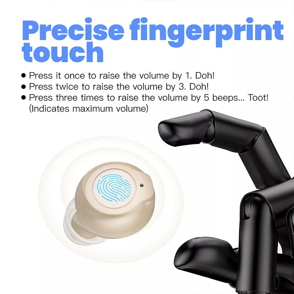 Magnetic Rechargeable Hearing Aids for Seniors