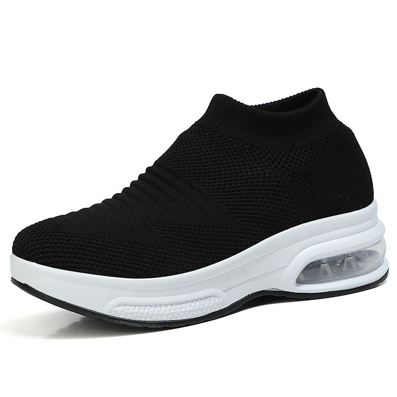 Woman's Orthopedic Knit Chunky Slip On Sneakers