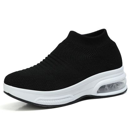 Woman's Orthopedic Knit Chunky Slip On Sneakers