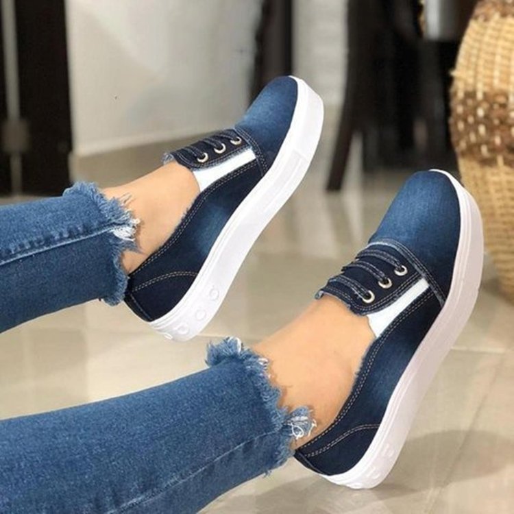 Women's Denim Casual Canvas Shoes