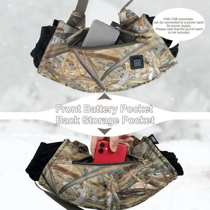 Heated Hand Muff for Winter Outdoor Hunting Camping Ice-Fishing