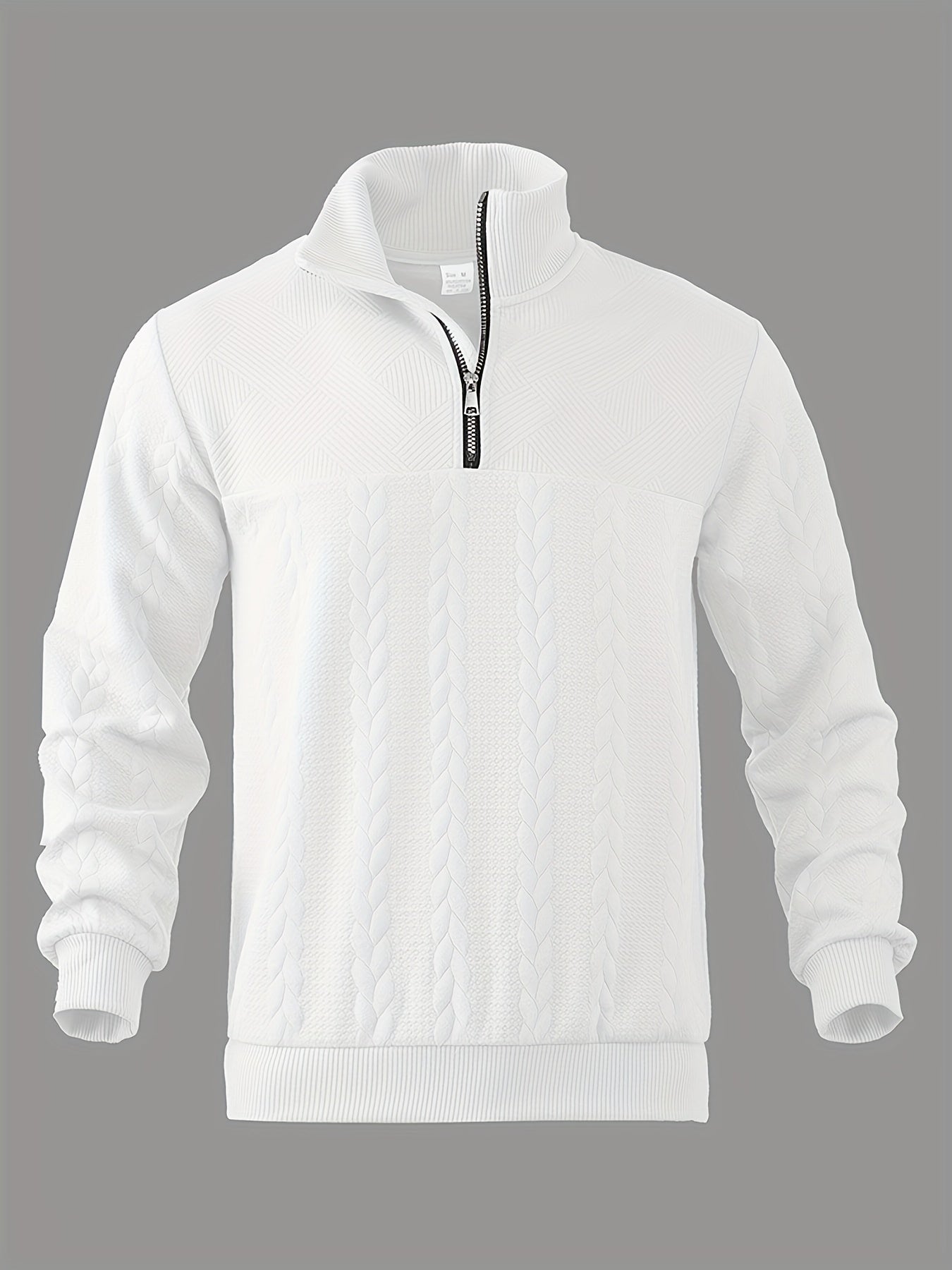 Cozy Zip Up Men's Fleece Sweater