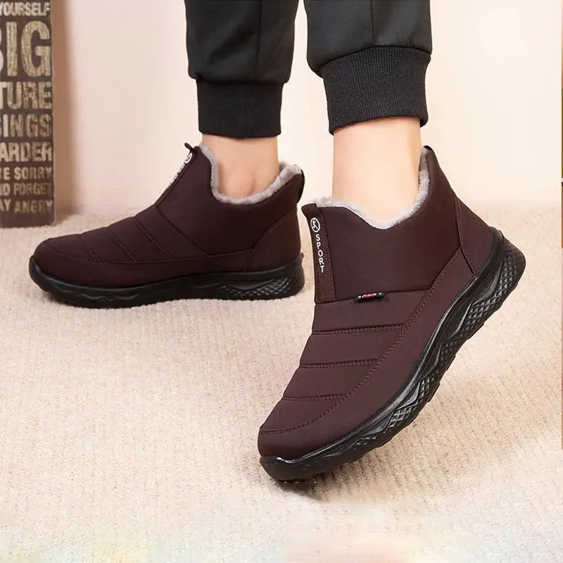Waterproof Winter Ankle Boots for Women