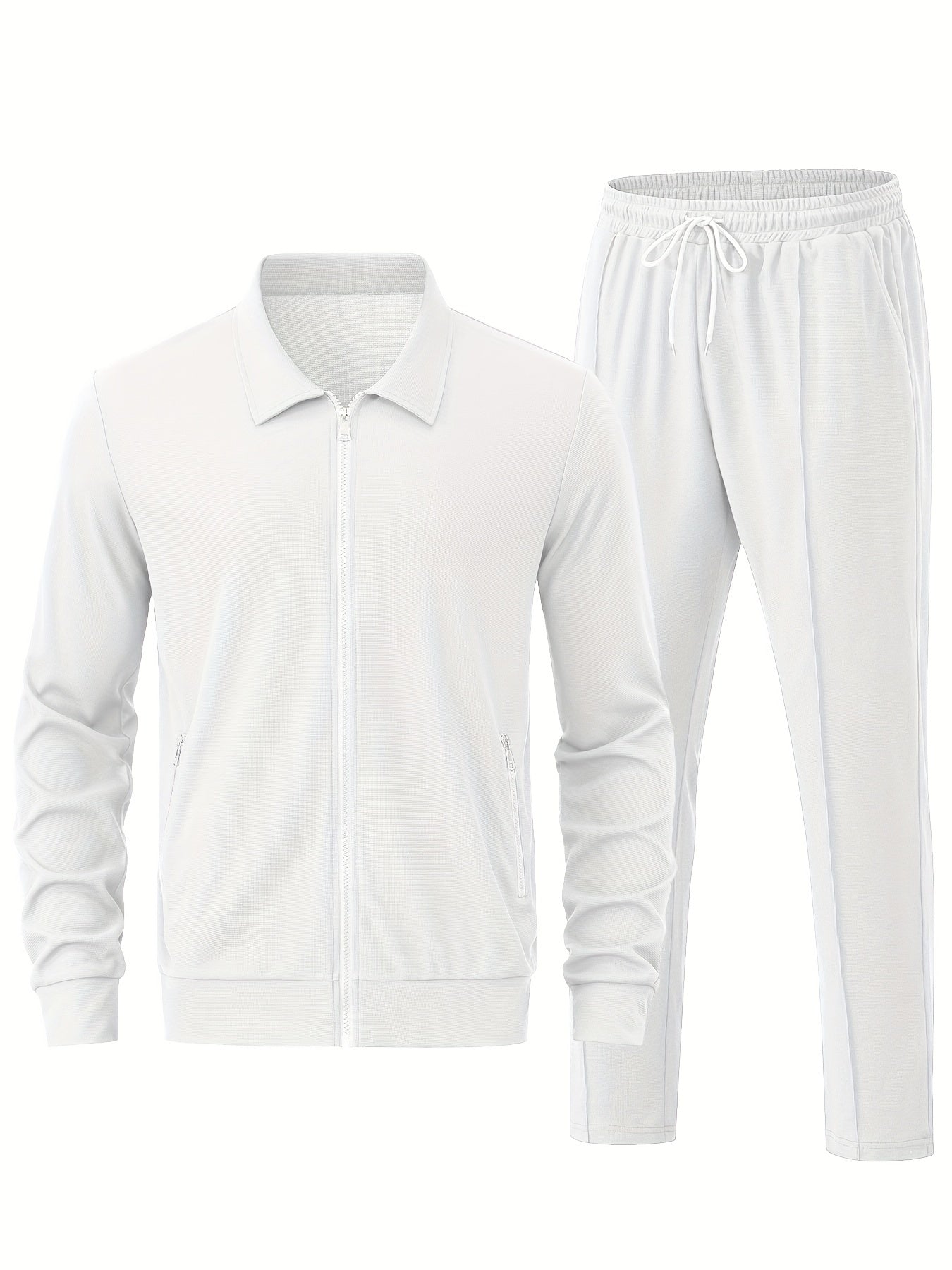 Athletic Mens Tracksuit Jacket and Pant Set