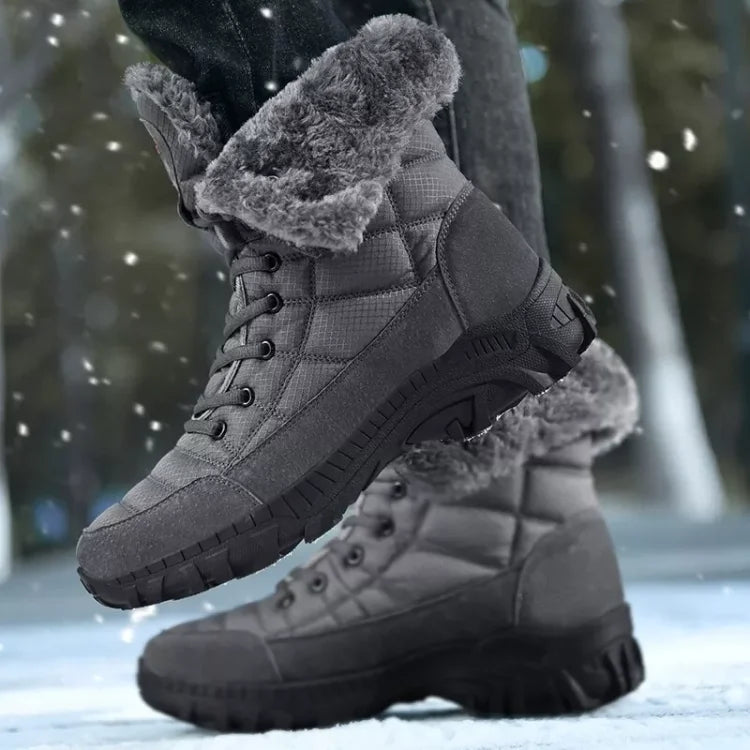 Warm Waterproof Hiking Boots for Men