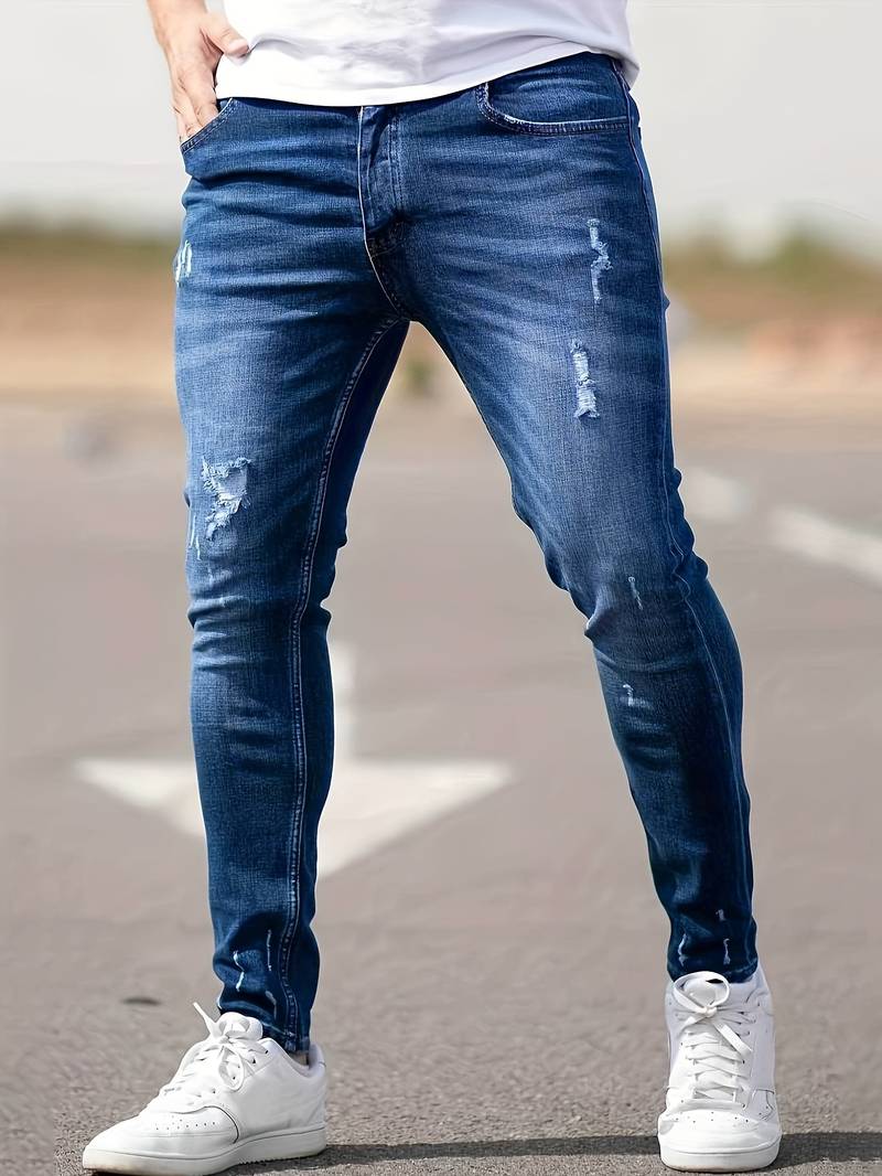 Ripped Men's Fashion Jeans - OutfitLondon