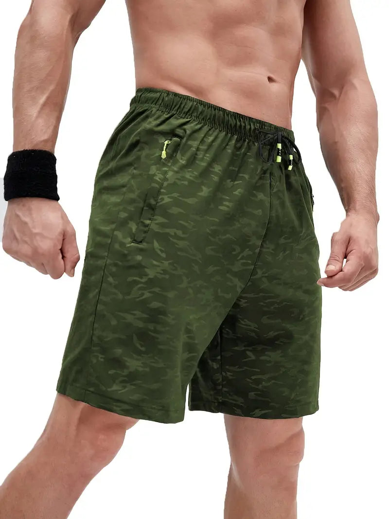 Lightweight Athletic Shorts with Secure Pockets