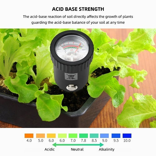 2 in 1 Soil Ph & Moisture Meter, Best Soil Acidity Tester Kit